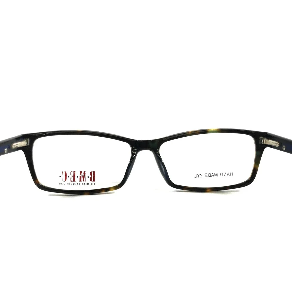 B.M.E.C. Eyeglasses Frames BIG TICKET TORTOISE/BLUE Rectangle Full Rim 56-16-145
